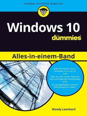 cover image of Windows 10 Alles-in-einem-Band für Dummies